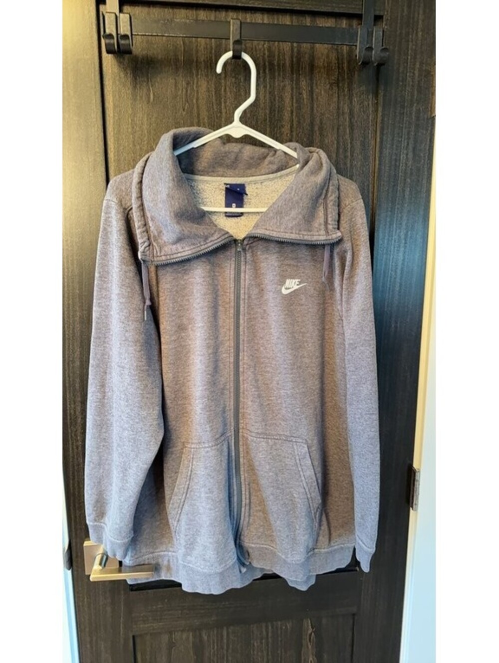 Nike Gray Full-Zip Hoodie Women’s 1X